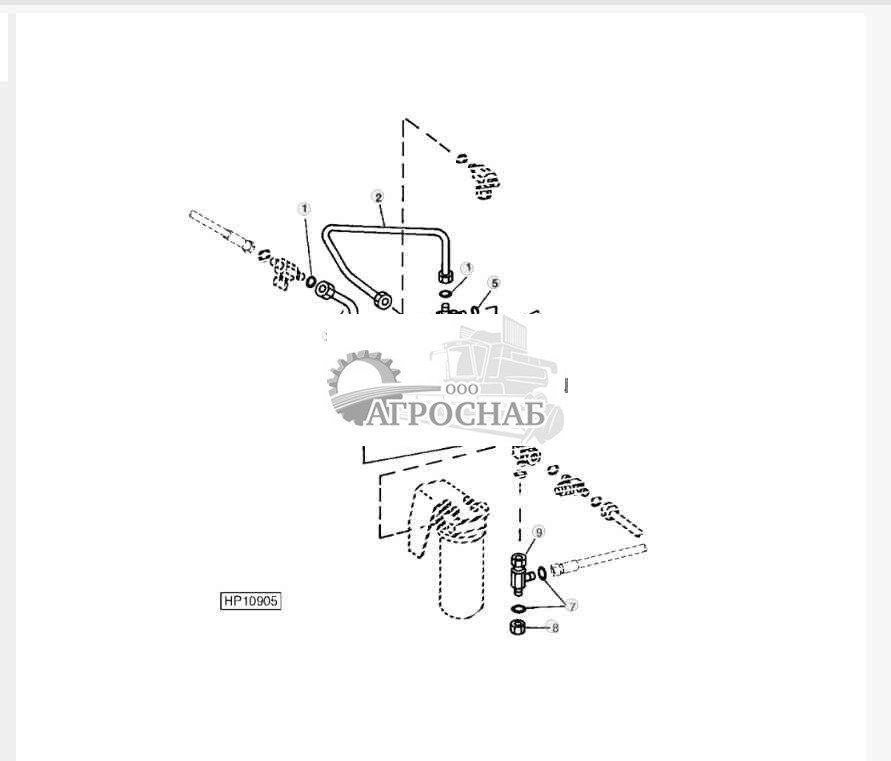 Chaff Spreader Lines And Fittings 
